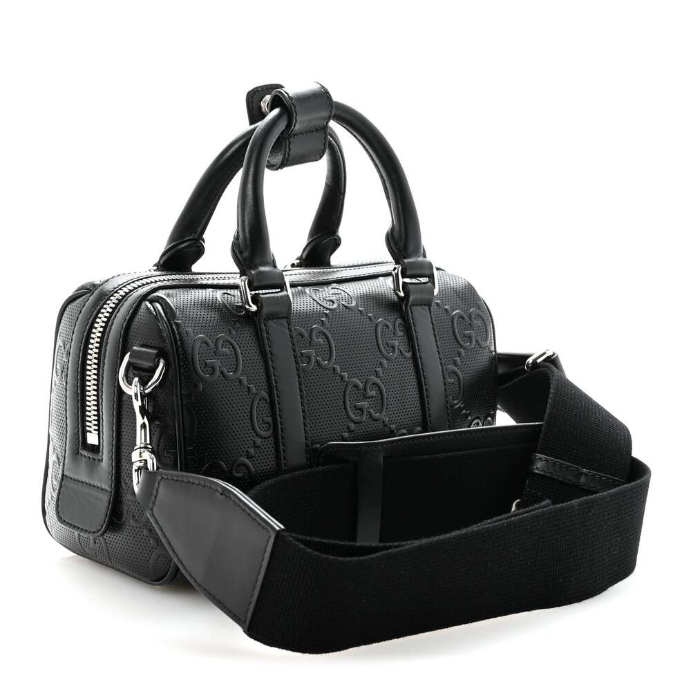 Gucci Calfskin Gg Tennis Embossed Mini #253544G12B - Picture 3 of 9